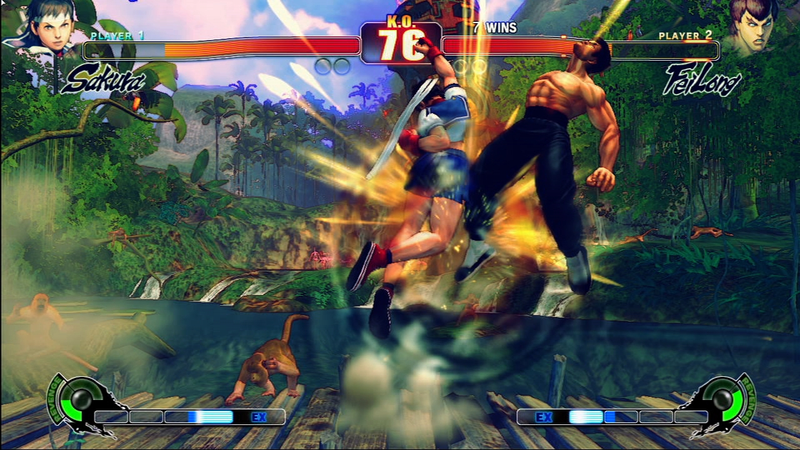 Illustration for article titled Some New Street Fighter IV Screens